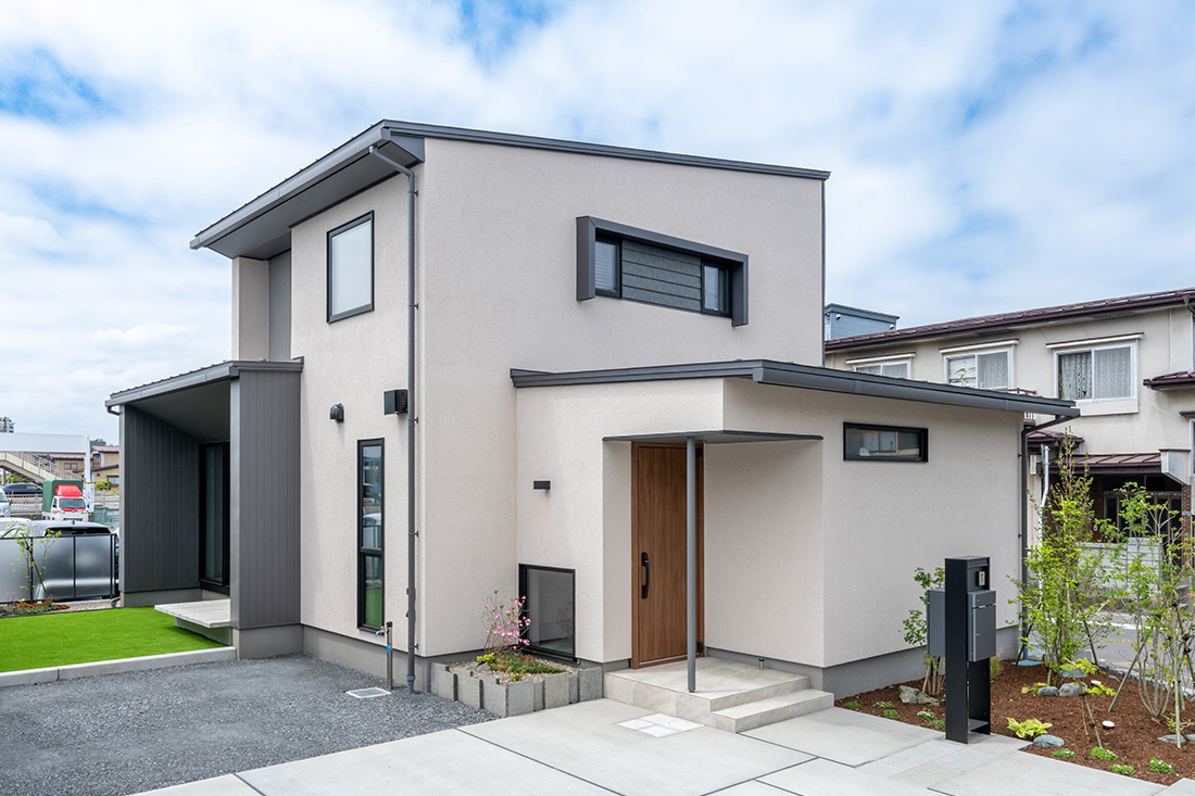 ジェイホームが手掛ける、安心の施工品質で建てられた注文住宅の外観
